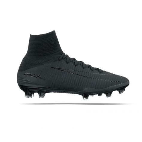 nike fußballschuhe mercurail superfly v fg in schwarz|mercurial superfly fussballschuhe.